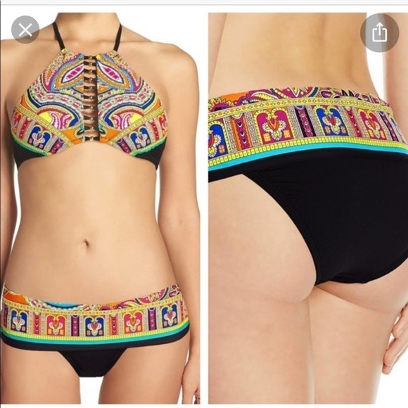 NWT Trina Turk Nepal Sash Bottom Hipster - Picture 1 of 12